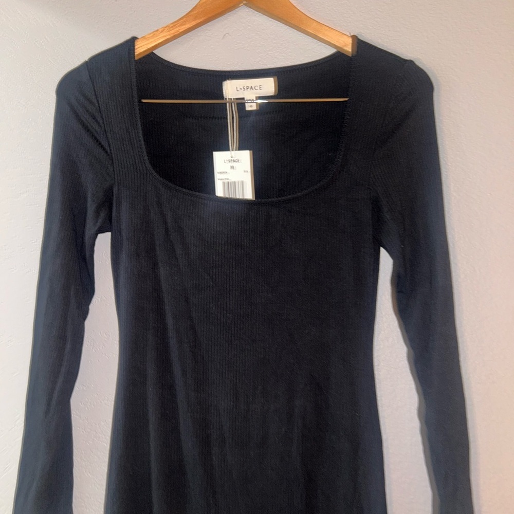 L*SPACE Windsor Dress Maxi Long Sleeve - Picture 4 of 11